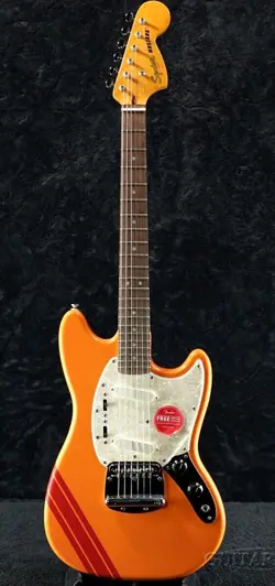 SQUIER BY FENDER FSR CLASSIC VIBE 60S JAGUAR COMPETITION MUSTANG ORANGE FROM JP