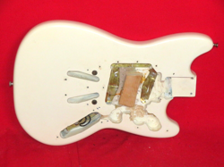 FENDER 1966 WHITE MUSTANG BODY