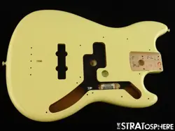 FENDER PLAYER II MUSTANG BASS PJ BODY PRECISION J OFFSET HIALEAH YELLOW