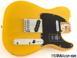 FENDER PLAYER II TELECASTER TELE LOADED ASH BODY, MODERN, BUTTERSCOTCH BLONDE