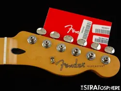 FENDER PLAYER II TELECASTER TELE NECK & TUNERS ROLLED EDGES MODERN 