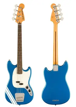 SQUIER BY FENDER FSR CLASSIC VIBE 60S COMPETITION MUSTANG BASS GUITAR FROM JAPAN
