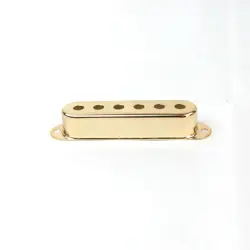 50MM GOLD SINGLE COIL PICKUP COVER FOR STRATOCASTER FENDER STRAT GUITAR