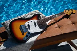 2006 FENDER MG-69 - '69 MUSTANG REISSUE - PRO ELECTRONICS UPGRADES - PRO SET UP