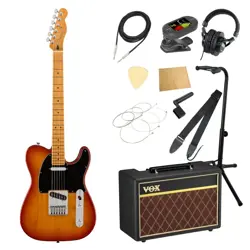 FENDER PLAYER PLUS TELECASTER MN SSB WITH VOX AMPLIFIER 11-PIECE BEGINNER'S SET