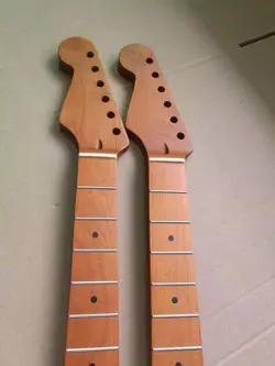 22 FRET LEFT HAND ROASTED MAPLE ELECTRIC GUITAR NECK FOR FENDER ST STRAT PART