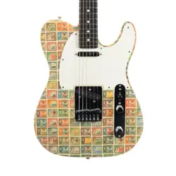 FENDER CUSTOM SHOP STAMP COLLECTION TELECASTER - REPUBLIC OF THE GAMBIA