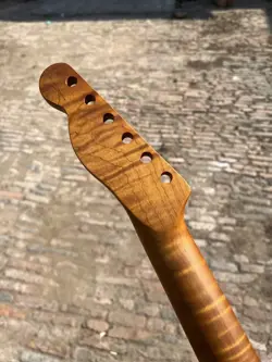 NEW FENDER TELE REPLACEMENT 22 FRET ROASTED MAPLE DIY ELECTRIC GUITAR NECK MATTE