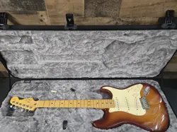 2021 FENDER AMERICAN PROFESSIONAL II STRATOCASTER  GUITAR SIENNA SUNBURST W/OHSC