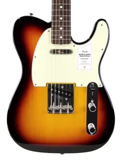 FENDER MADE IN JAPAN TRADITIONAL 60S TELECASTER 2025 3-COLOR SUNBURST