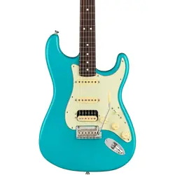 FENDER AMERICAN PROFESSIONAL II STRATOCASTER HSS ROSEWOOD FB GUITAR MIAMI BLUE