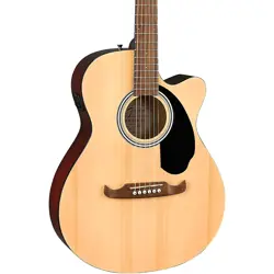 FENDER FA-135CE CONCERT ACOUSTIC-ELECTRIC GUITAR NATURAL REFURBISHED