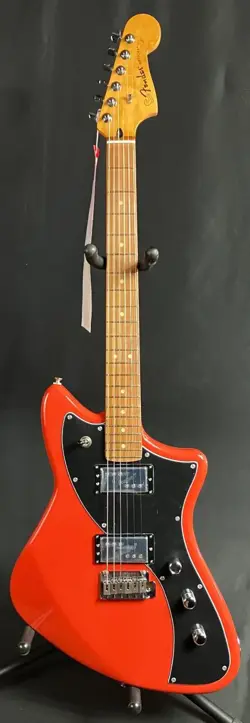 FENDER PLAYER PLUS METEORA HH ELECTRIC GUITAR FIESTA RED W/ GIG BAG (305)