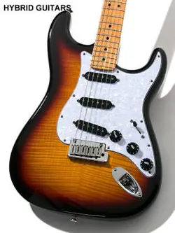 FENDER CUSTOM SHOP CUSTOM DELUXE STRATOCASTER FLAME MAPLE NECK 2012