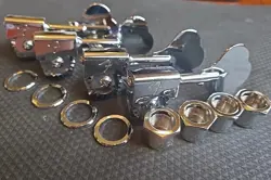 GENUINE FENDER USA PRECISION/JAZZ BASS TUNERS - SET OF 4 AMERICAN STANDARD