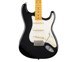 OPEN BOX FENDER AMERICAN VINTAGE II 1957 STRATOCASTER - BLACK W/MAPLE FB