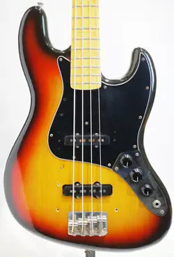 FENDER JAZZ BASS 1975 3TONE SUNBURST USED ELECTRIC BASS