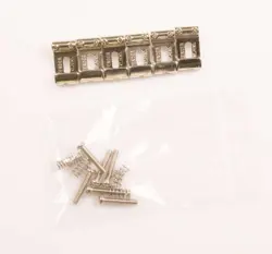 GENUINE FENDER PURE VINTAGE STRATOCASTER PAT. PEND. SADDLE KIT 099-2091-000