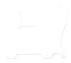 GENUINE FENDER PURE VINTAGE FIVE-HOLE MOUNT TELECASTER PICKGUARD - WHITE