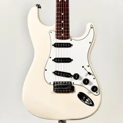 FENDER JAPAN ST72-145RB MOD -OLYMPIC WHITE- ELECTRIC GUITAR USED F/S FROM JAPAN