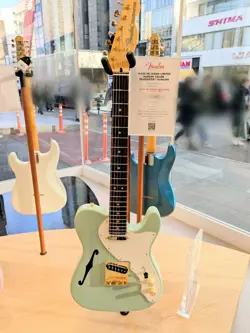 NEW FENDER JAPAN TELECASTER THINLINE VINTAGE GREEN GOLD – HARAJUKU STORE LIMITED