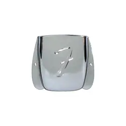 FENDER REPLACEMENT J BASS BRIDGE COVER CHROME