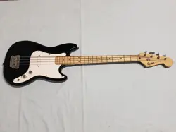 2021 SQUIER BY FENDER BRONCO BASS ELECTRIC BASS GUITAR - EXCELLENT CONDITION