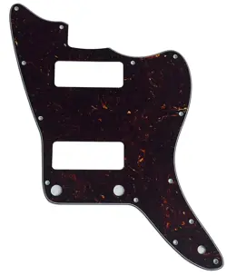 GUITAR PARTS FOR FENDER US JAZZMASTER P90 STYLE GUITAR PICKGUARD BROWN TORTOISE