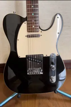 ELECTRIC GUITAR FENDER AMERICAN DELUXE TELECASTER BLACK 2016 USA S/N DZ6105507