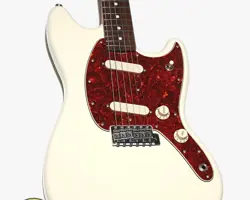 USED FENDER 2020 MADE IN JAPAN CHAR MUSTANG (OLYMPIC WHITE) FREE SHIPPING