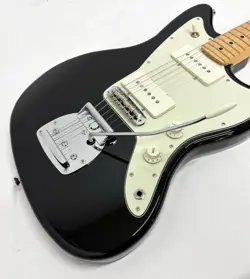 USED FENDER MADE IN JAPAN HYBRID II JAZZMASTER BLK ELECTRIC GUITAR FREE SHIPPING