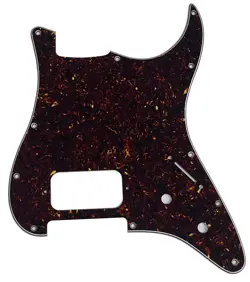 FOR FENDER STRATOCASTER START SINGLE HUMBUCKER GUITAR PICKGUARD BROWN TORTOISE
