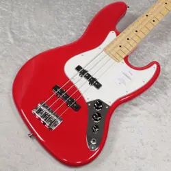 FENDER JAPAN HYBRID II JAZZ BASS MAPLE MODENA RED NEW ELECTRIC GUITAR