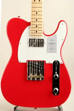 FENDER 2024 COLLECTION JAPAN HYBRID II TELECASTER SH MN MODENA RED