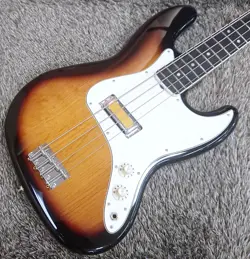 FENDER GOLD FOIL JAZZ BASS, EBONY FINGERBOARD, 2-COLOR SUNBURST