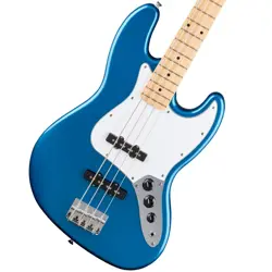 FENDER STANDARD JAZZ BASS MAPLE FINGERBOARD WHITE PICKGUARD AQUA MARINE