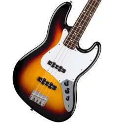 FENDER STANDARD JAZZ BASS LAUREL FINGERBOARD WHITE PICKGUARD 3-COLOR SUNBURST