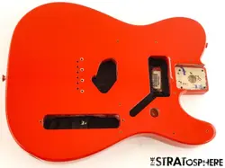 FENDER PLAYER II TELECASTER TELE - BODY GUITAR PARTS ALDER CORAL RED