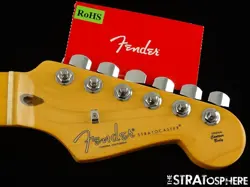FENDER AMERICAN PROFESSIONAL PRO II STRAT, NECK TUNERS USA ROLLED EDGES, MAPLE!