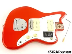 FENDER PLAYER II JAZZMASTER LOADED BODY GUITAR PARTS ALNICO CORAL RED