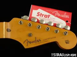 2005 FENDER USA CUSTOM SHOP 1956 RELIC STRATOCASTER NECK & TUNERS STRAT 56 MAPLE