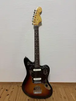 FENDER JAGUAR SUNBURST ELECTRIC GUITAR NO.MG882