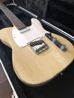 SCOOP 62-TL ASH BLONDE FENDER TELECASTER NO.MG750