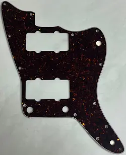 CUSTOM FOR FENDER US JAZZMASTER STYLE GUITAR PICKGUARD 4-PLY BROWN TORTOISE