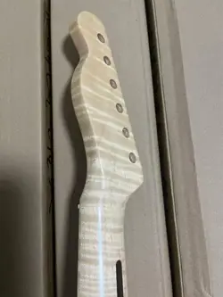 BEST 22 FRETS TIGER ROASTED FLAME MAPLE ELECTRIC GUITAR NECK FOR FENDER TELE TL