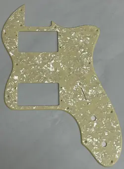 CUSTOM FOR FENDER CLASSIC SERIES 72 THINLINE TELE GUITAR PICKGUARD CREAM PEARL