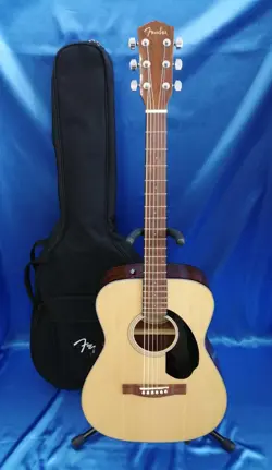 FENDER CC-60S CONCERT ACOUSTIC GUITAR NATURAL, SOLID SPRUCE TOP, EASY PLAY, NEW