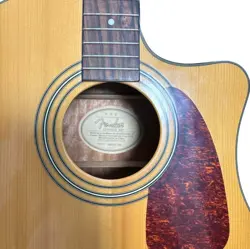 FENDER CD140SCE ACOUSTIC GUITAR - RARE, EXCELLENT CONDITION, USA MADE