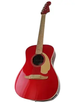 FENDER ECO MALIBU PLAYER ACOUSTIC GUITAR WITH SOFT CASE & CABLE - USED