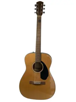 FENDER CC-60S ACOUSTIC GUITAR WITH SOFT CASE - USED CONDITION